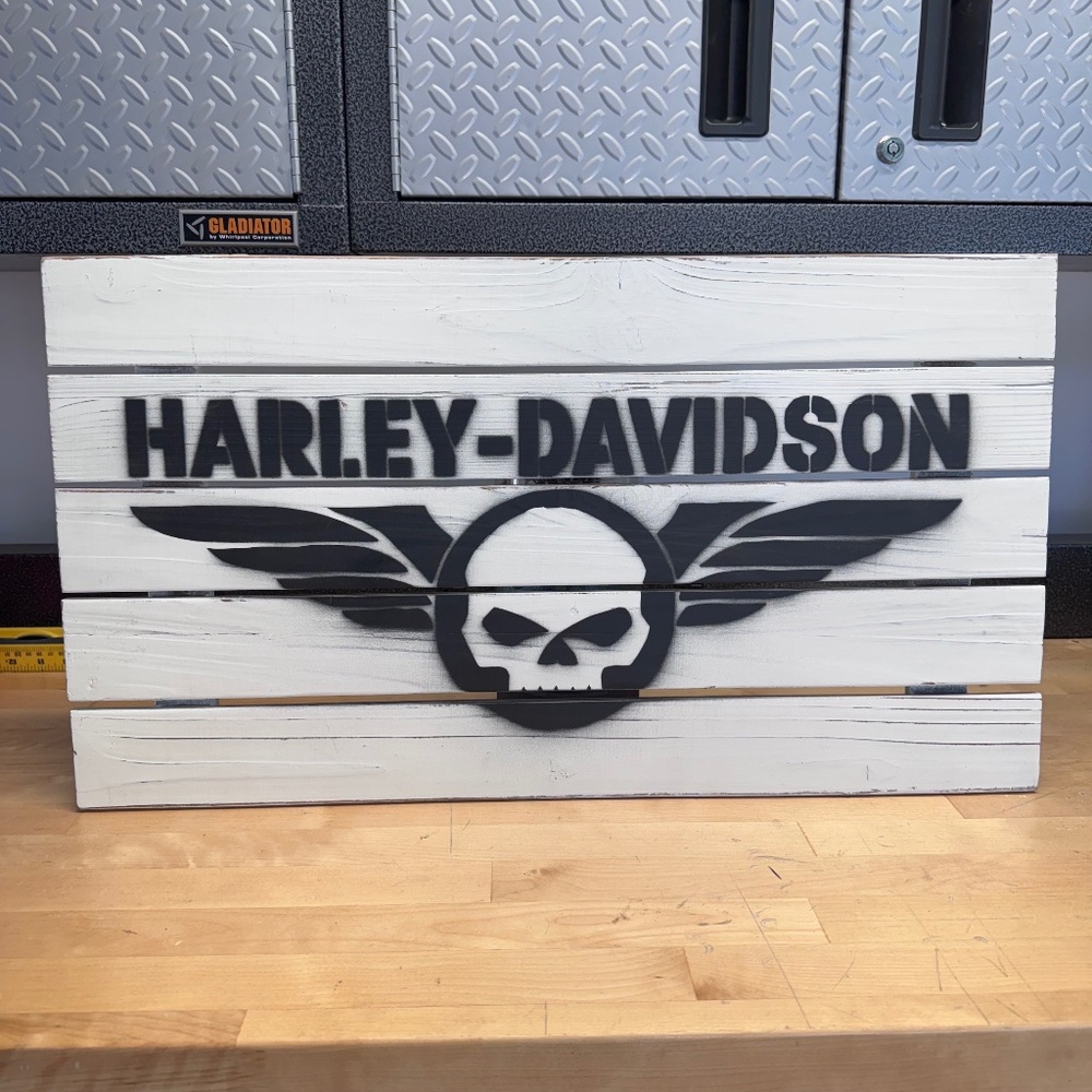 Motorcycle Wall Sign